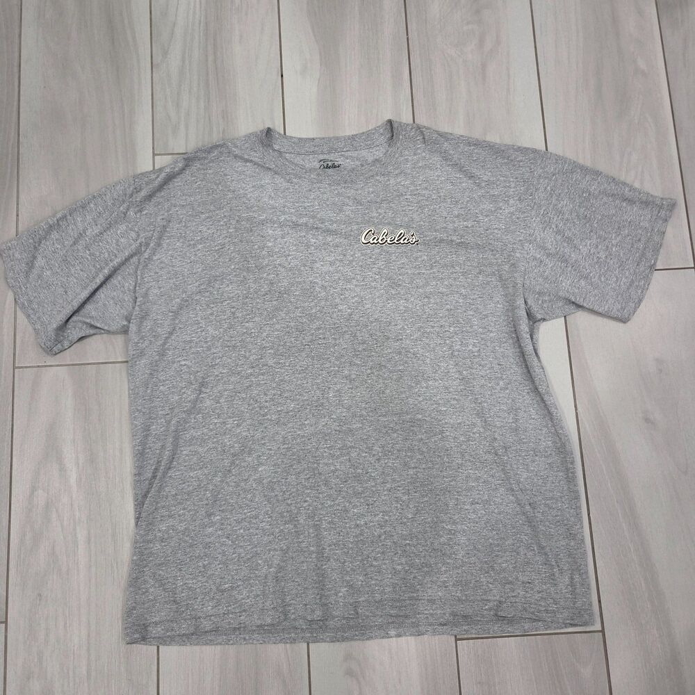 Cabela’s Moose Graphic T-Shirt Men’s XL Gray Outdoor Hunting Outdoors